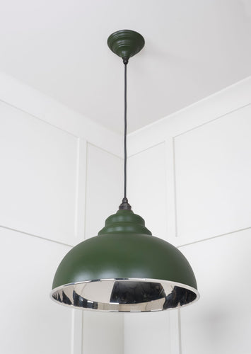 From The Anvil Smooth Nickel Harborne Pendant Light