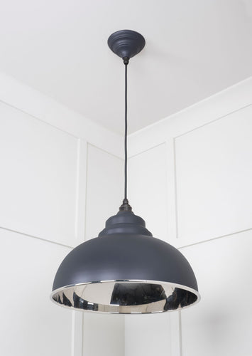 From The Anvil Smooth Nickel Harborne Pendant Light