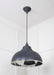From The Anvil Smooth Nickel Harborne Pendant Light