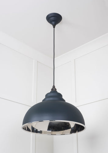 From The Anvil Smooth Nickel Harborne Pendant Light