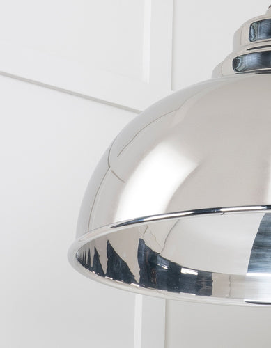 From The Anvil Smooth Nickel Harborne Pendant Light
