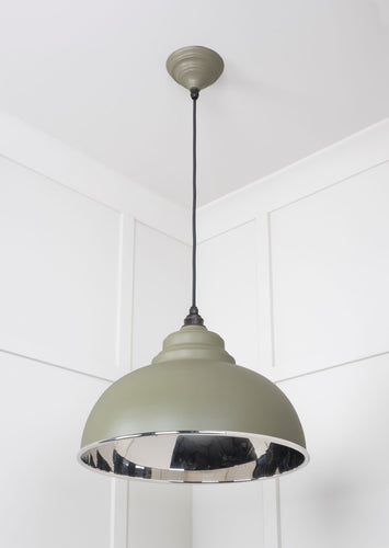 From The Anvil Smooth Nickel Harborne Pendant Light