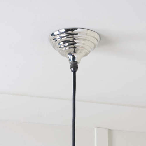 From The Anvil Smooth Nickel Harborne Pendant Light