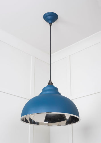From The Anvil Smooth Nickel Harborne Pendant Light