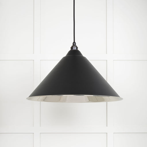 From The Anvil Smooth Nickel Hockley Pendant Light
