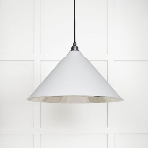 From The Anvil Smooth Nickel Hockley Pendant Light