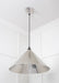 From The Anvil Smooth Nickel Hockley Pendant Light