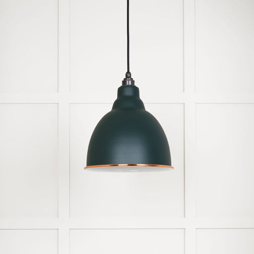 From The Anvil White Gloss Brindley Pendant Light