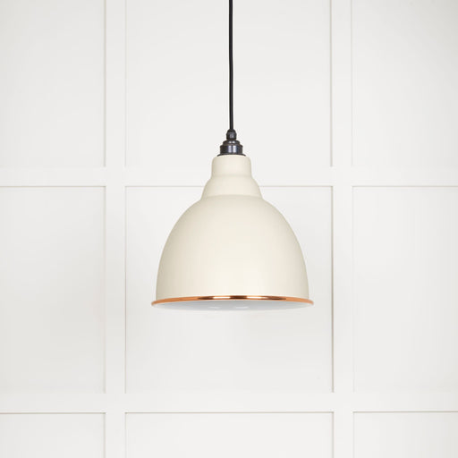 From The Anvil White Gloss Brindley Pendant Light