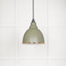 From The Anvil White Gloss Brindley Pendant Light