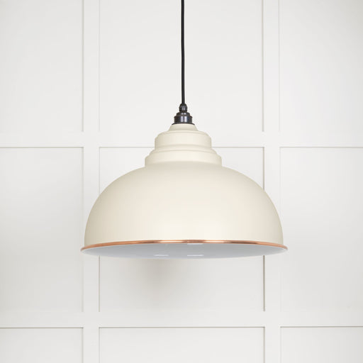 From The Anvil White Gloss Harborne Pendant Light