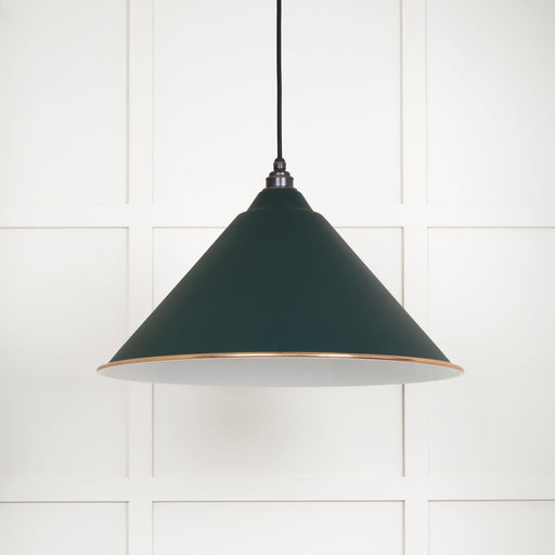 From The Anvil White Gloss Hockley Pendant Light