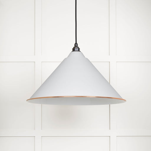 From The Anvil White Gloss Hockley Pendant Light