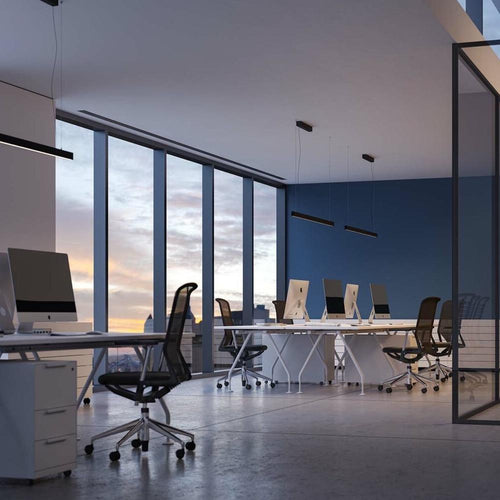 ILTI Luce Zirkol Linear UGR Suspension Light