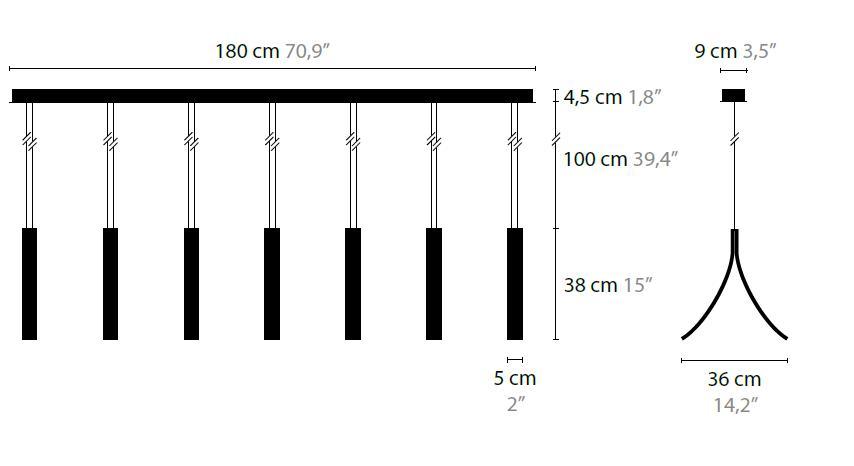 Ilfari Stream XL Suspension Light