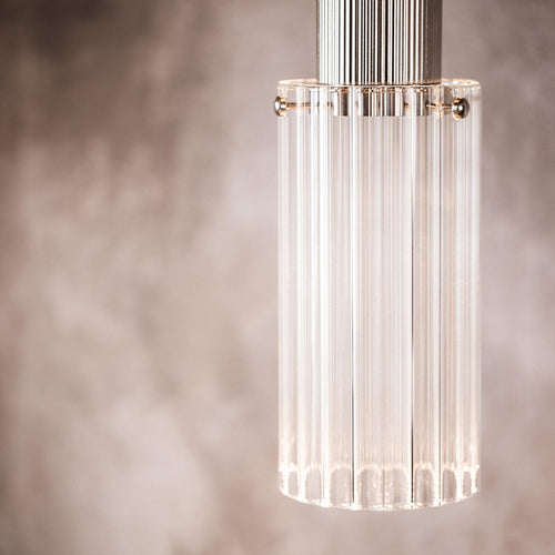 J. Adams & Co Flume 6 Drop Pendant Light Cluster