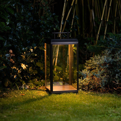 J. Adams & Co Hazel Lantern Short Floor Lamp