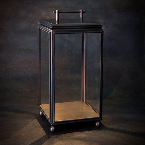 J. Adams & Co Hazel Lantern Short Floor Lamp