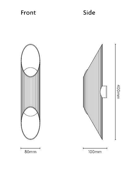 J. Adams & Co Vector Wall Light