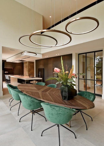 Jacco Maris Brass-O Suspension Lamp Circle