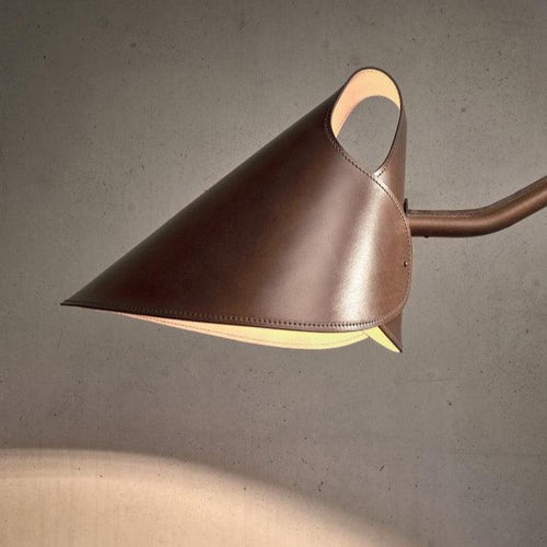 Jacco Maris Mrs.Q Floor Lamp Totally Leather