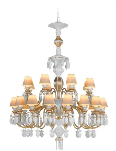 Lladro Belle de Nuit 24 Lights Chandelier