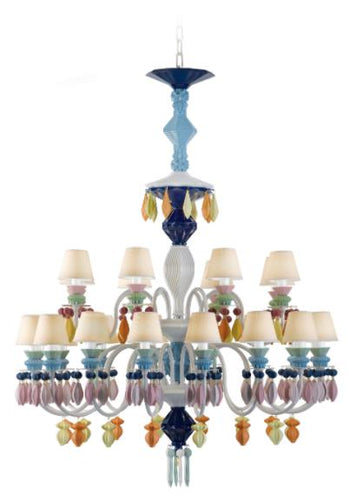Lladro Belle de Nuit 24 Lights Chandelier