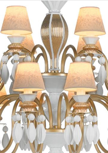 Lladro Belle de Nuit 24 Lights Chandelier