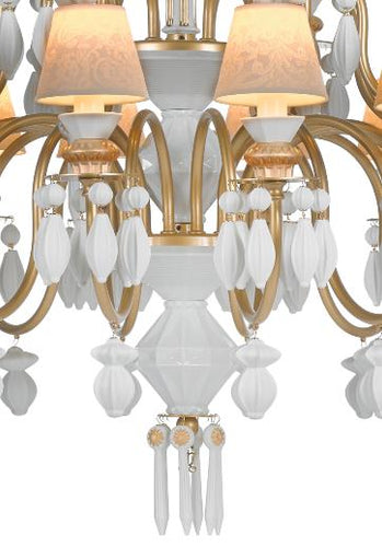 Lladro Belle de Nuit 24 Lights Chandelier