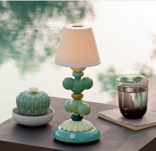 Lladro Cactus Firefly Portable Table Lamp