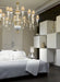 Lladro Ivy and Seed 16 Lights Chandelier Flat Model