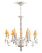 Lladro Ivy and Seed 16 Lights Chandelier Flat Model