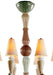 Lladro Ivy and Seed 8 Lights Chandelier