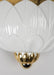 Lladro Ivy and Seed Wall Sconce