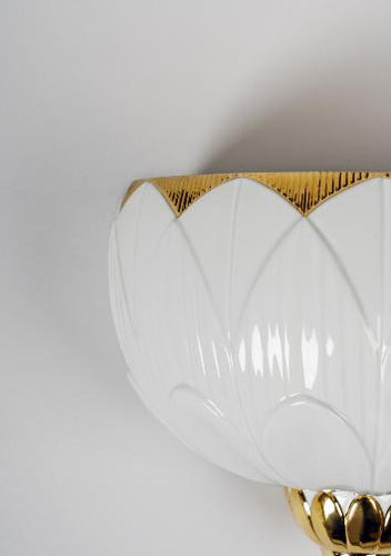 Lladro Ivy and Seed Wall Sconce