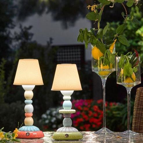 Lladro Lotus Firefly Portable Table Lamp