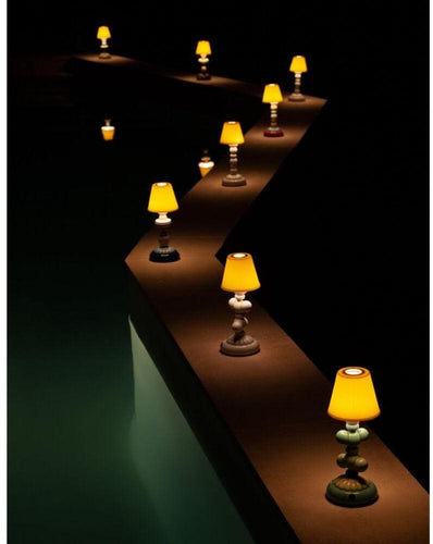 Lladro Lotus Firefly Portable Table Lamp