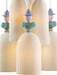 Lladro Mademoiselle 6 Lights Gathering in The Lawn Chandelier