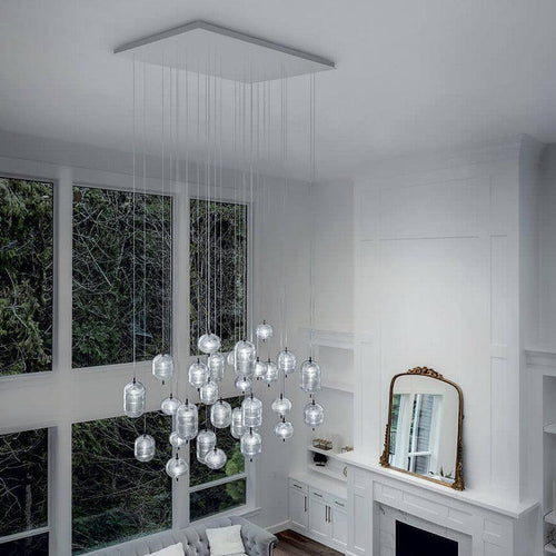Lodes Rectangular Cluster Light Canopy