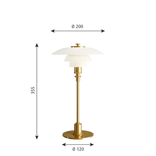 Louis Poulsen PH 2/1 Table Lamp