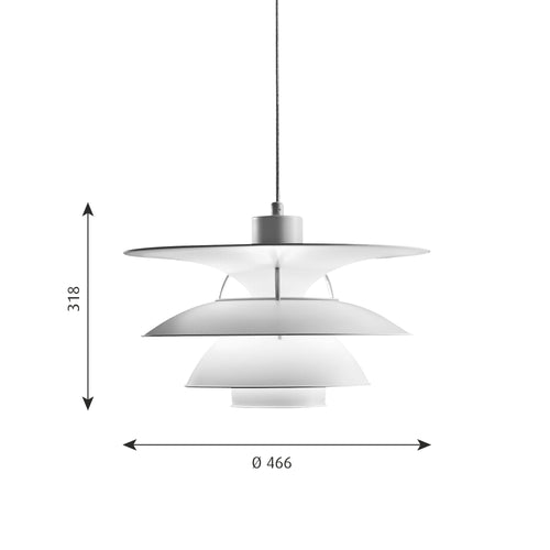 Louis Poulsen PH 5-4½ Pendant Light