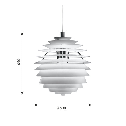Louis Poulsen PH Louvre Pendant Light