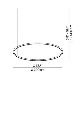 Luceplan Compendium Circle Suspension Light