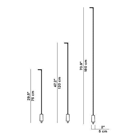 Luceplan Flia Outdoor Floor Lamp