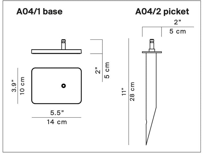 Luceplan Flia Outdoor Floor Lamp