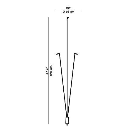 Luceplan Flia Outdoor Floor Lamp