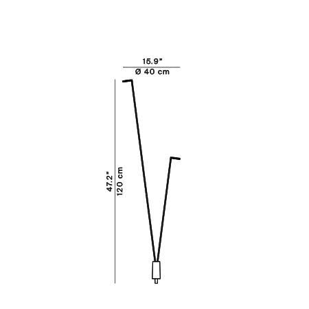 Luceplan Flia Outdoor Floor Lamp