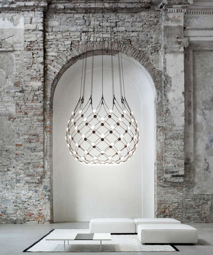 Luceplan Mesh Suspension Light