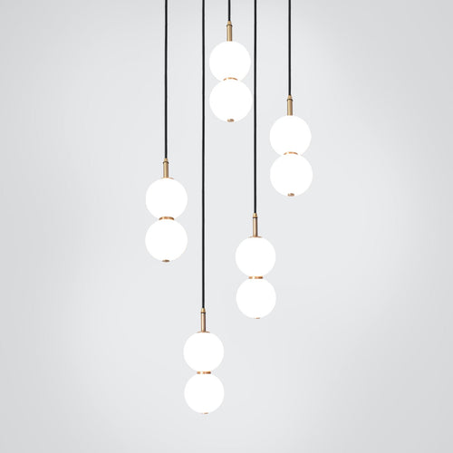Marc Wood Echo Lamp Pendant Cluster