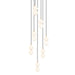 Marc Wood Echo Lamp Pendant Cluster